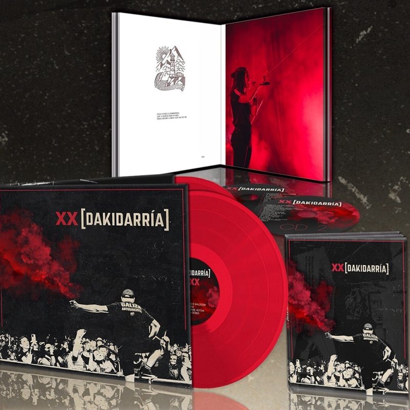 "XX EN DIRECTO" pack libro fotos sin CD + Vinilo doble deluxe